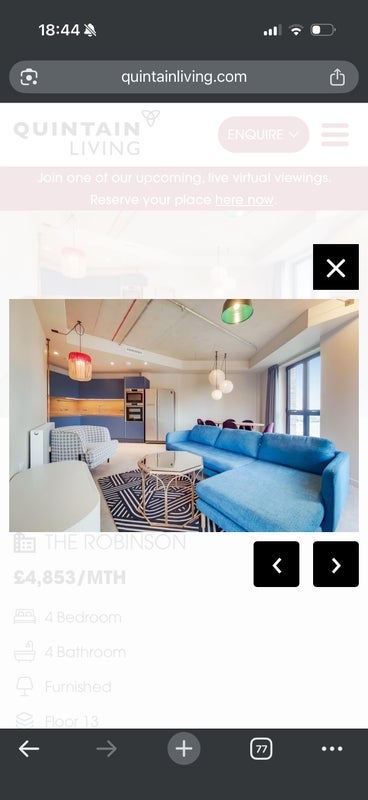 Room Engineers Way in Greater London