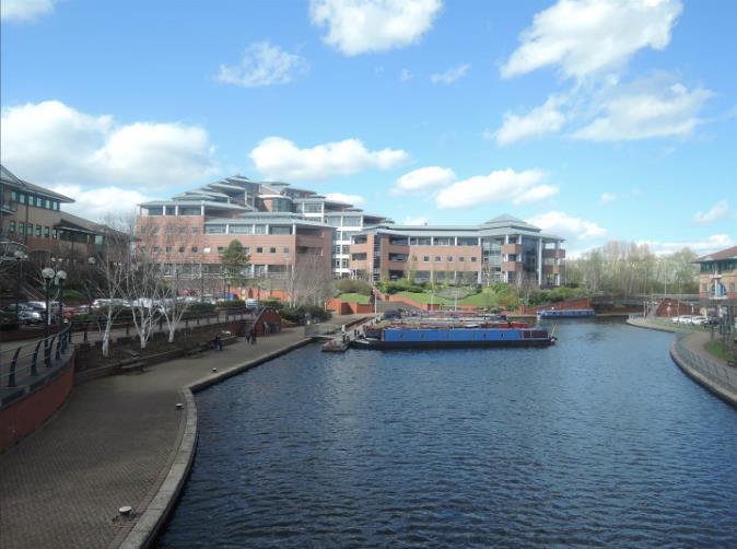 Flat Waterfront Way in Brierley Hill