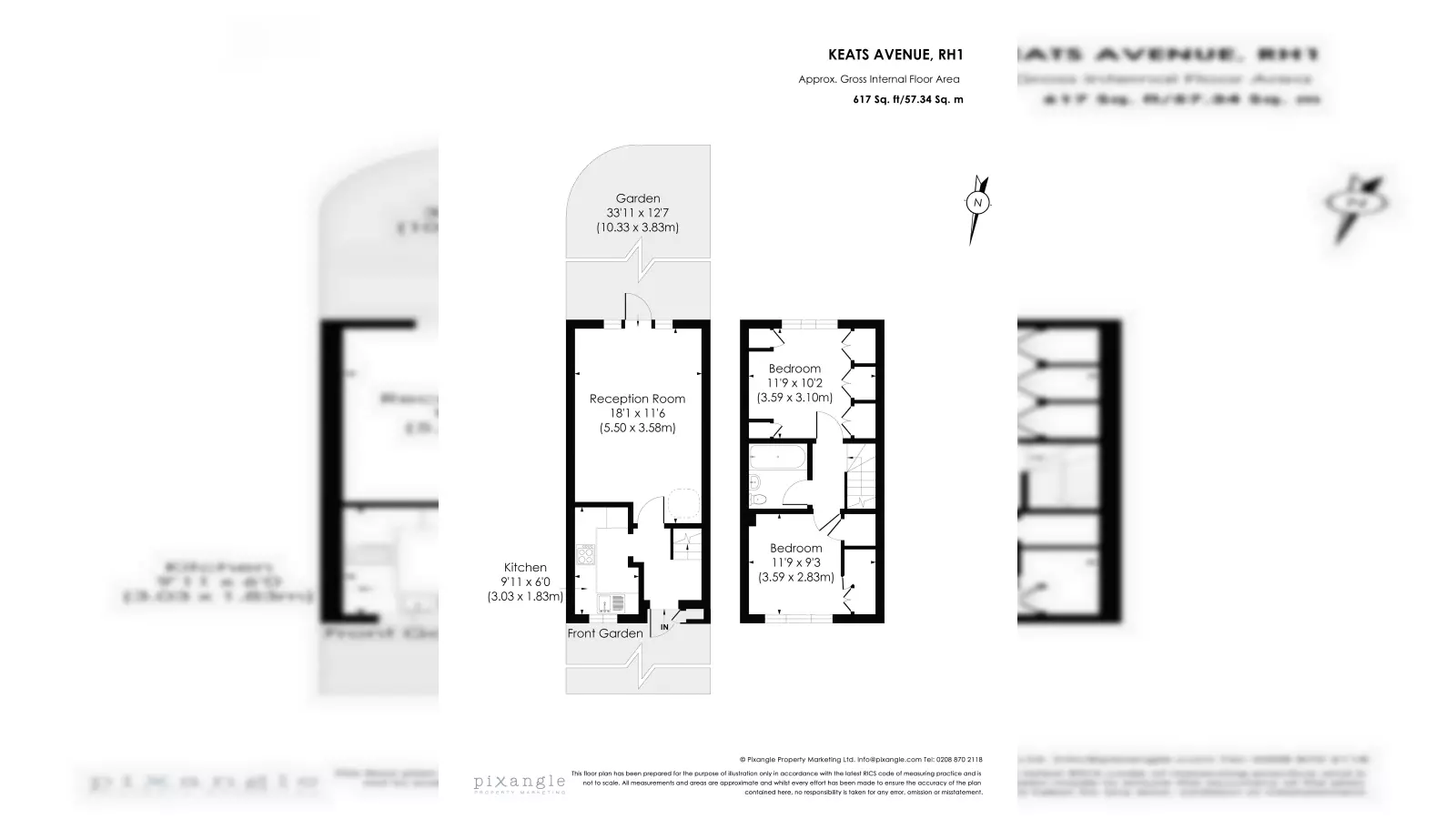 Flat Keats Avenue in Reigate and Banstead