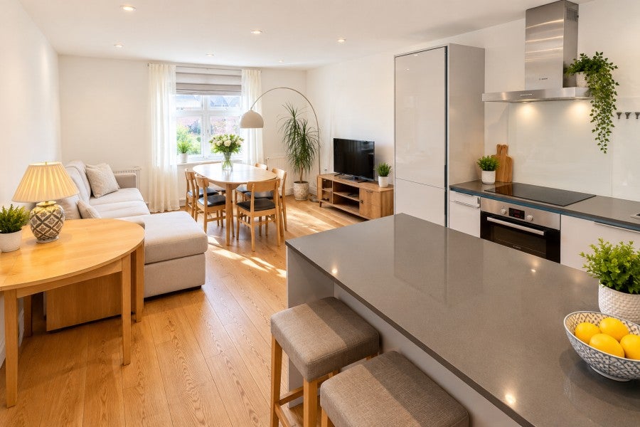 Flat Campbell Road in Elmbridge