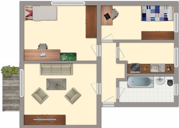 Wohnung Hamburger Straße in Friesack