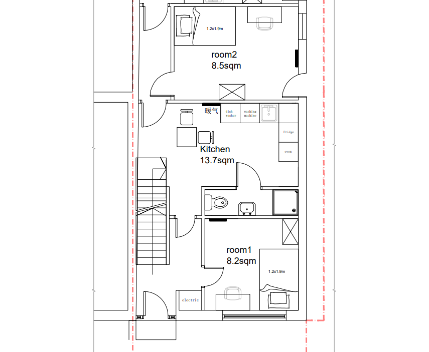 Flat Ernest Street in Greater London