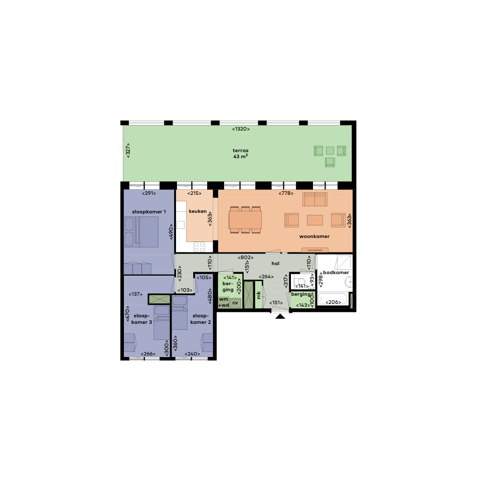 Appartement Parijsboulevard 88 in Utrecht
