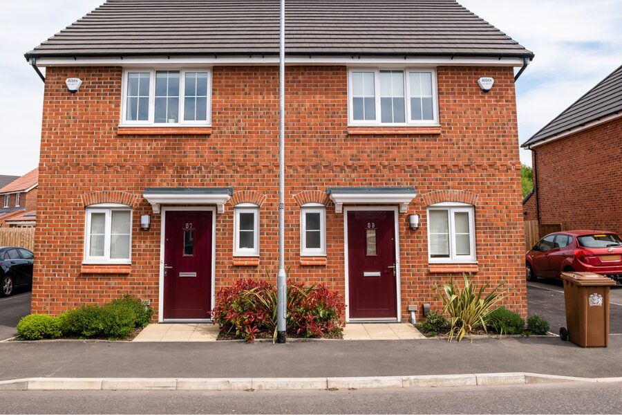 House School Lane in Thetford