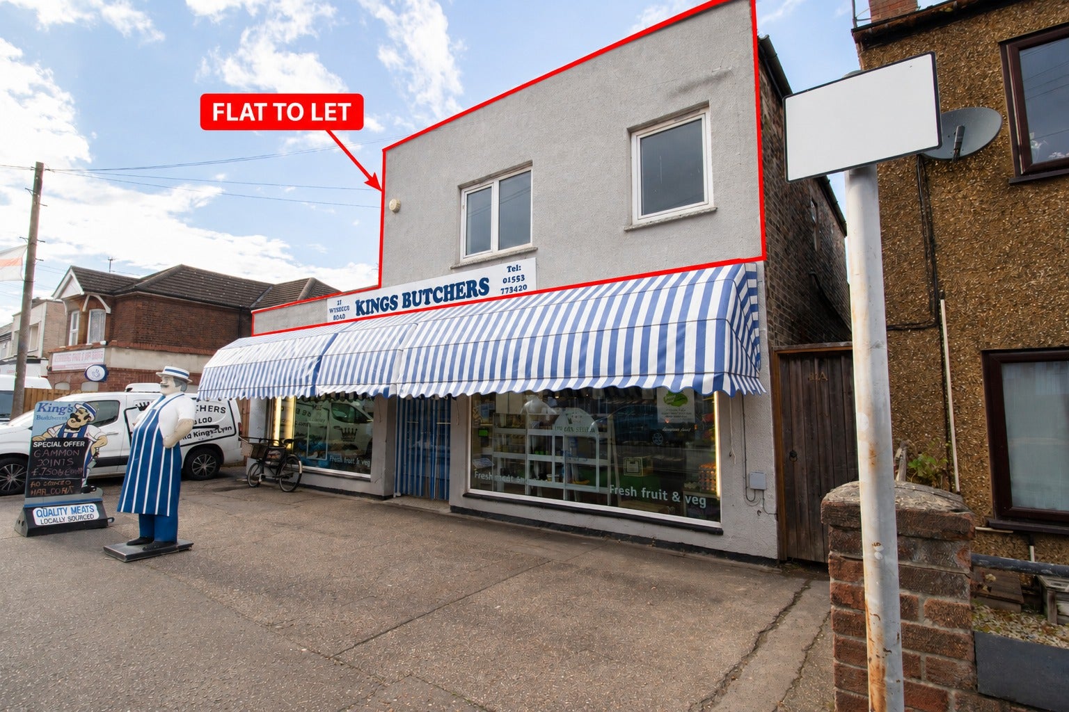 Flat Wisbech Road in King's Lynn and West Norfolk