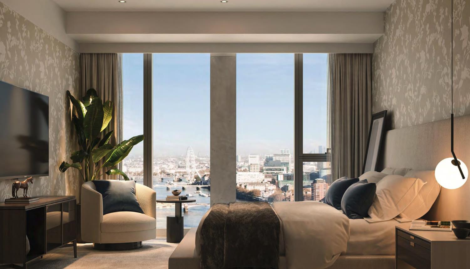 Flat Nine Elms Lane in Greater London
