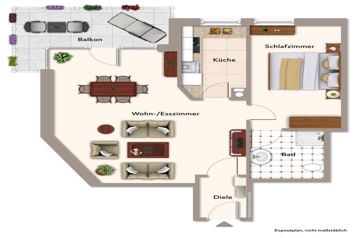 Wohnung Hüxtertorallee in Lübeck