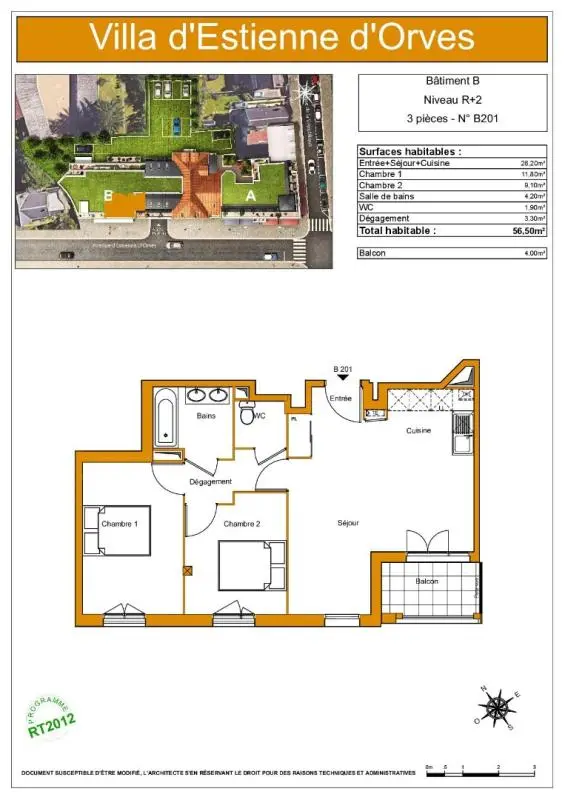 Appartement Avenue Estienne d'Orves à Juvisy-sur-Orge