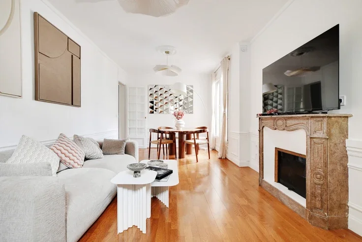 Flat Rue des Acacias in Paris