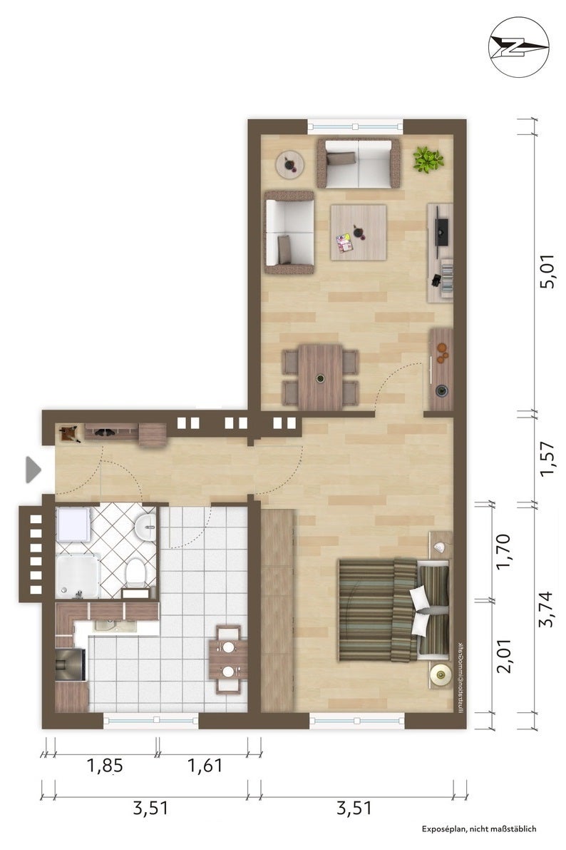 Wohnung Steinstraße in Hoyerswerda