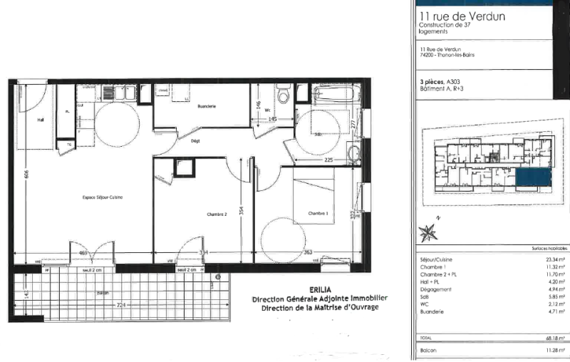 Appartement Lotissement la Boussière à Chassal-Molinges