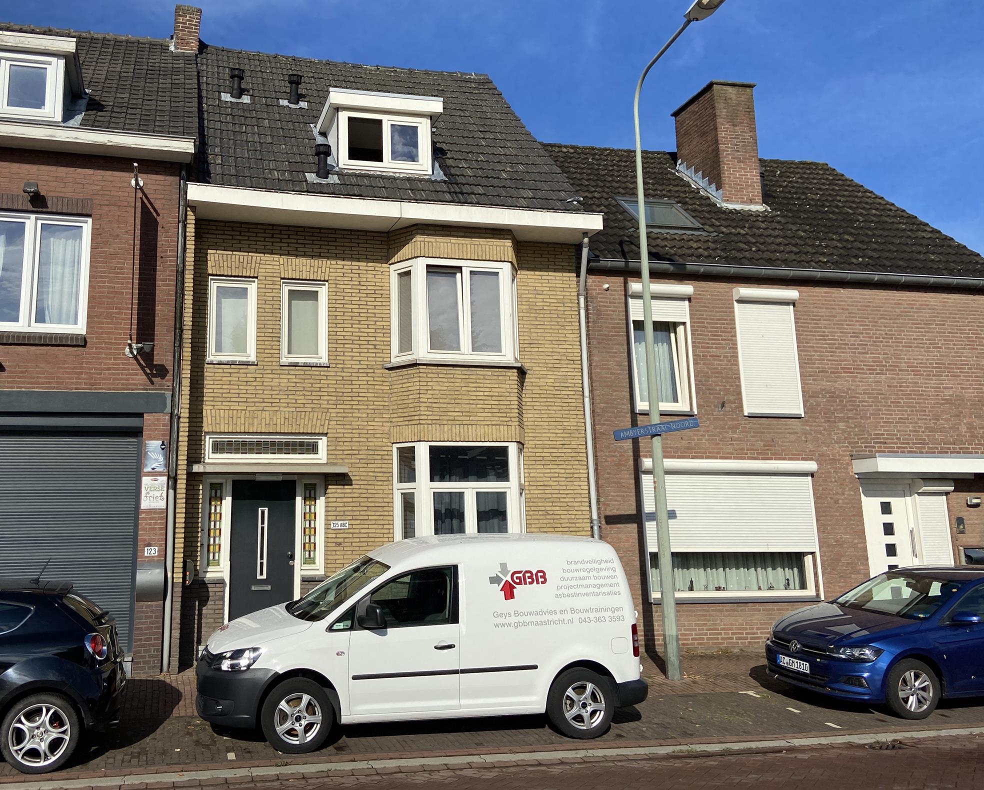 Kamer Ambyerstraat Noord in Maastricht