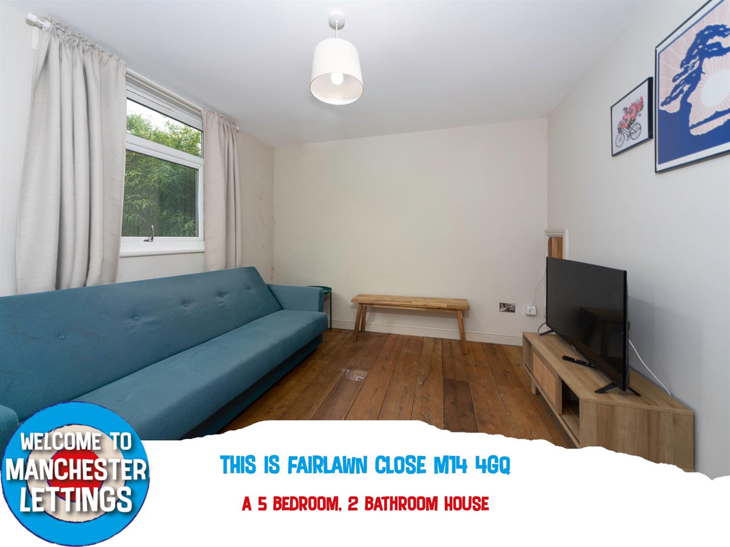Flat Fairlawn Close in Manchester
