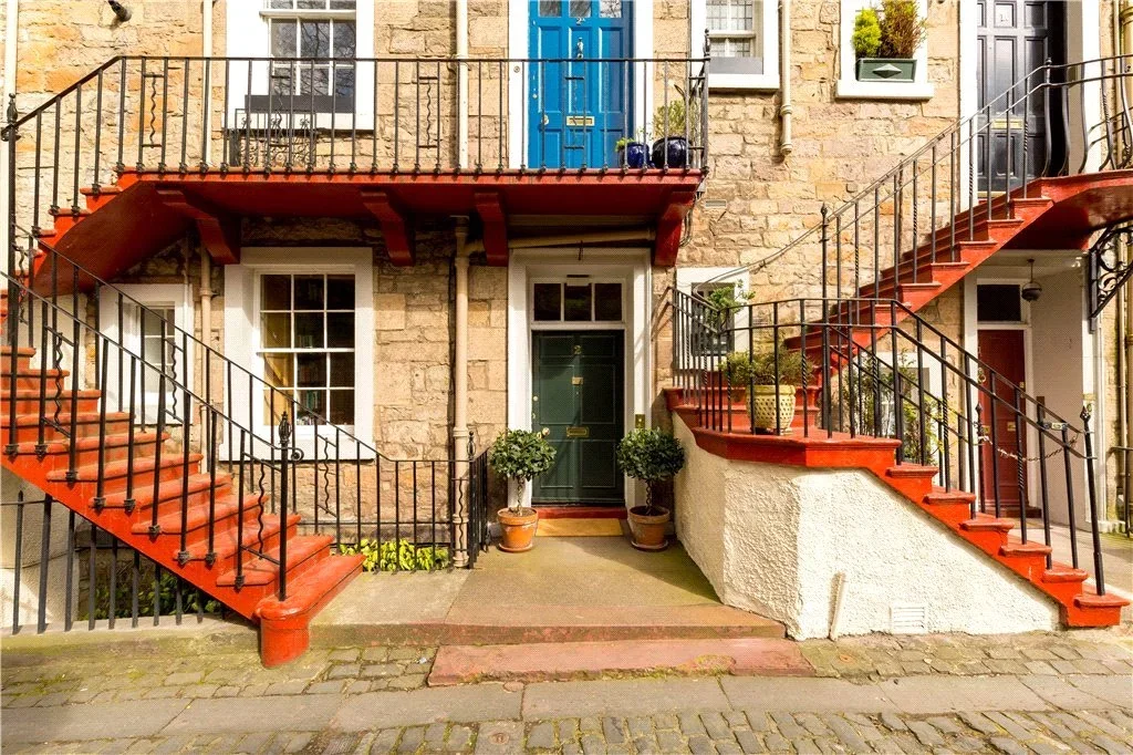 House Ramsay Garden in City of Edinburgh