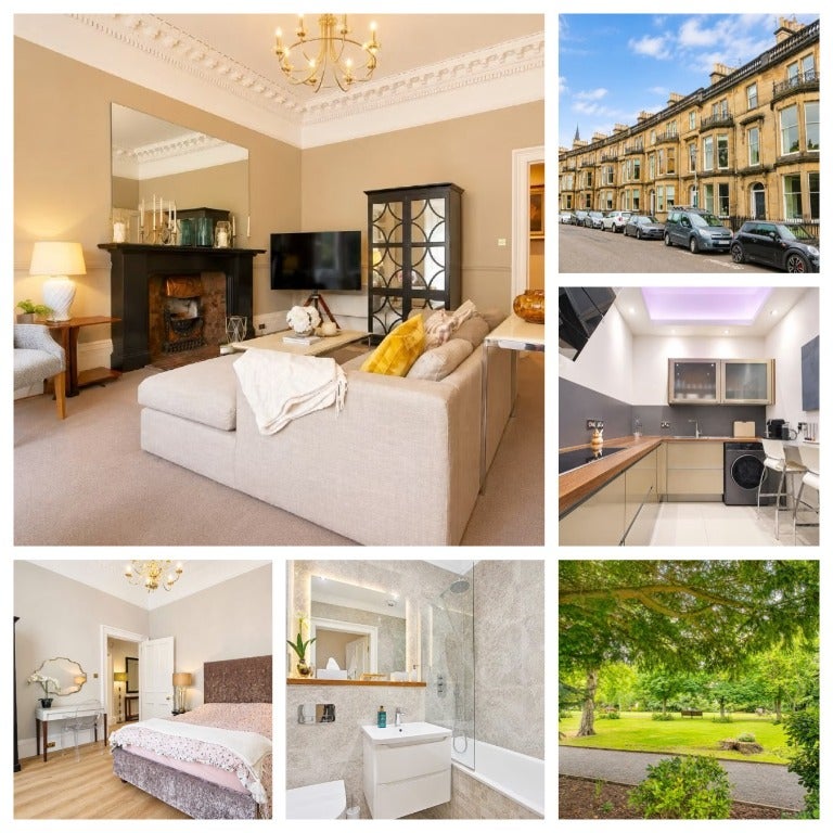 Flat Glencairn Crescent in City of Edinburgh