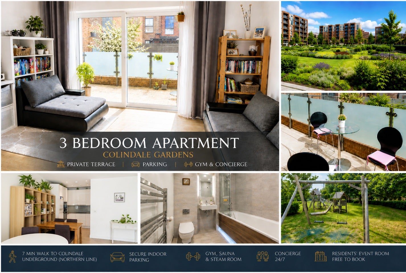 Flat Lismore Boulevard in Greater London