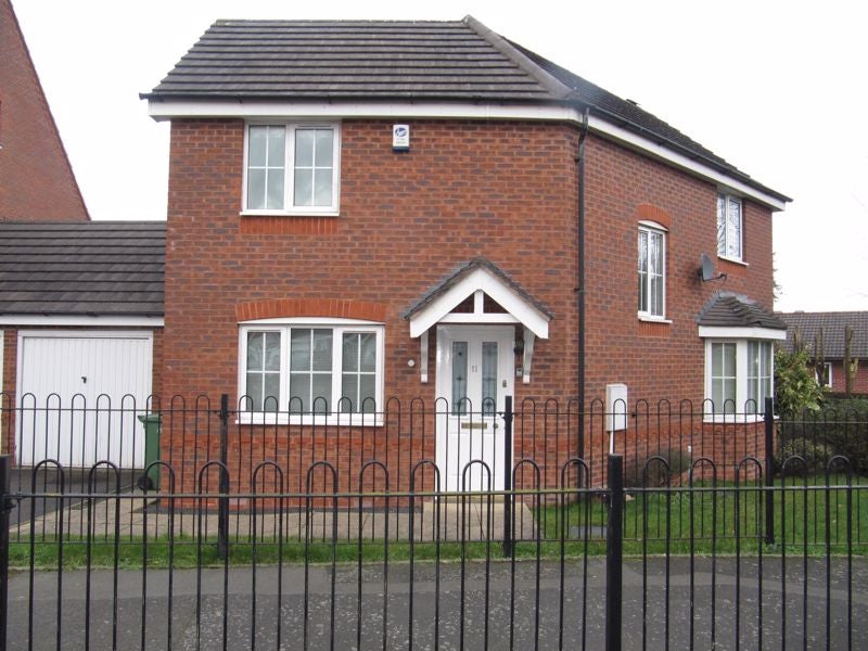 House Coppice Road in Coseley