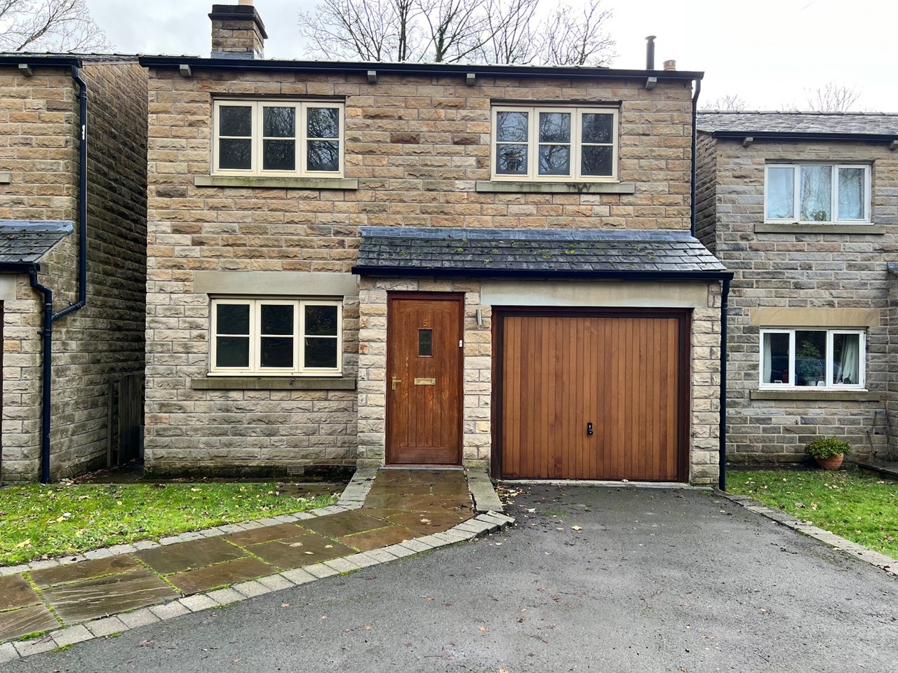 House Station Road in High Peak