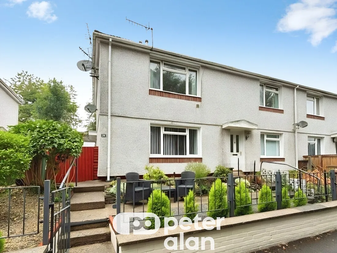 Flat Hillside View in Bargoed