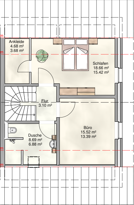 Haus Aschaffenburger Straße in Leipzig