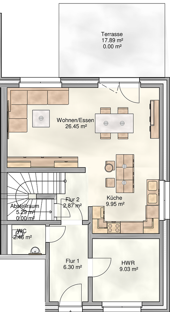 Haus Aschaffenburger Straße in Leipzig