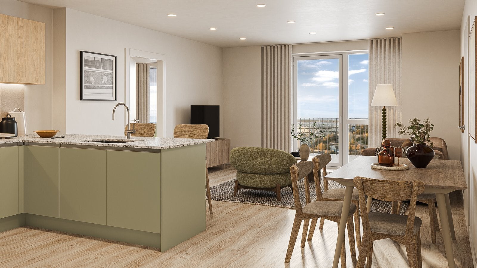 Flat Marshgate Lane in Greater London