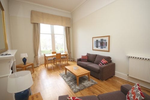 Flat Queensferry Street in City of Edinburgh