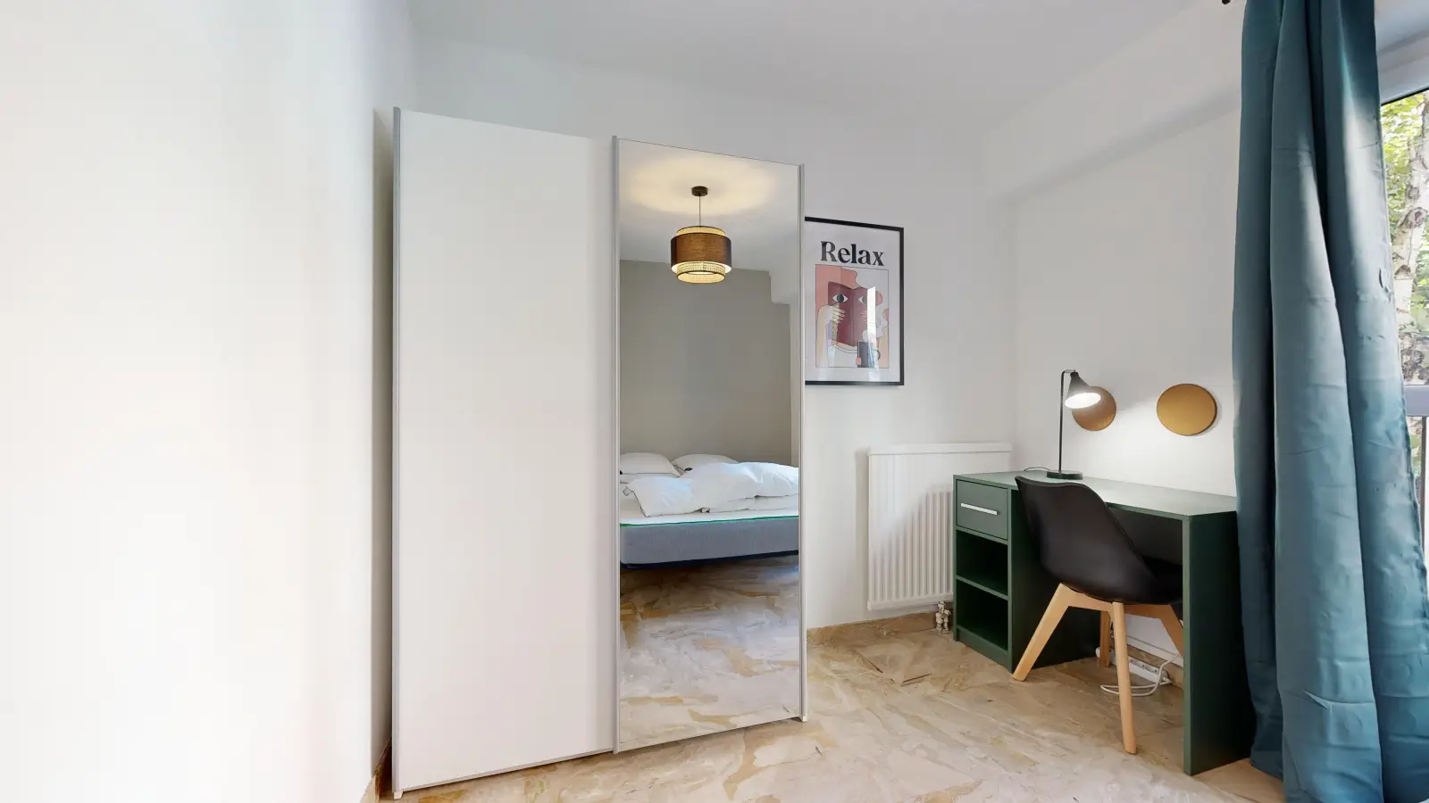 Chambre Rue du Pré Saint-Gervais à Paris