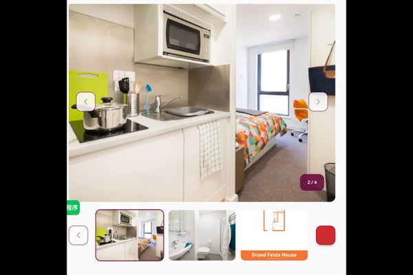 Flat Derwent Road in London