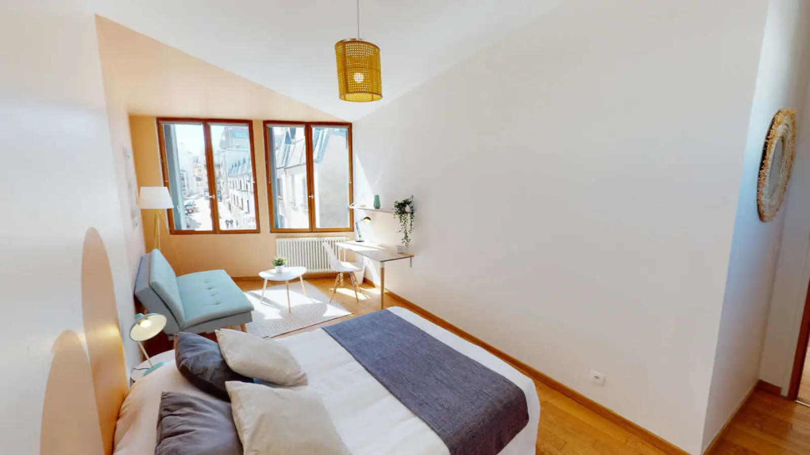 Chambre Rue Santos-Dumont à Paris