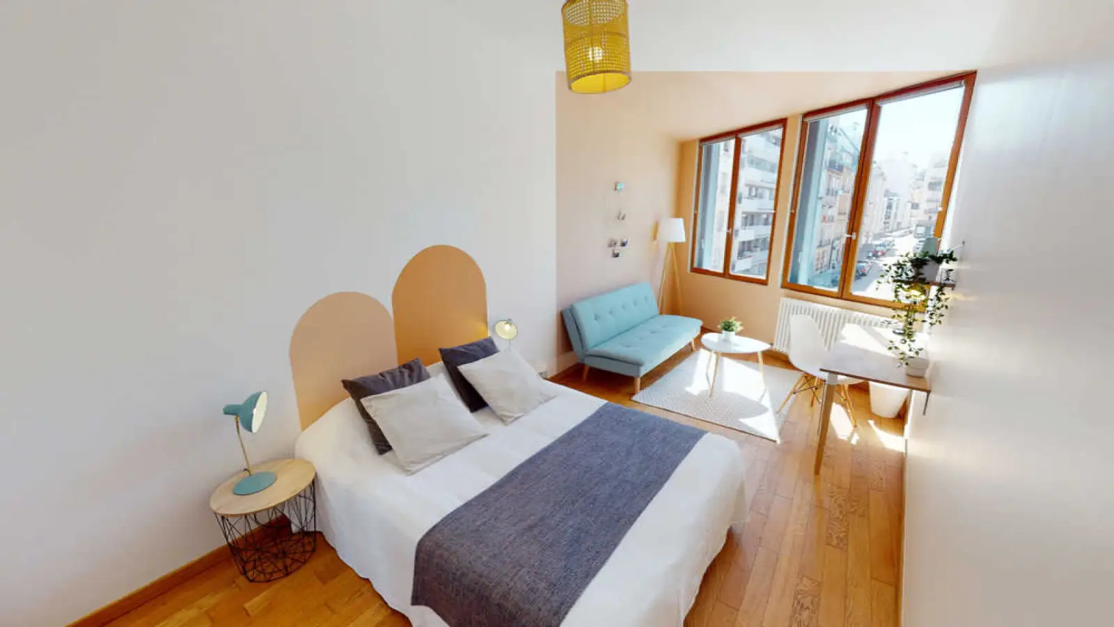 Chambre Rue Santos-Dumont à Paris
