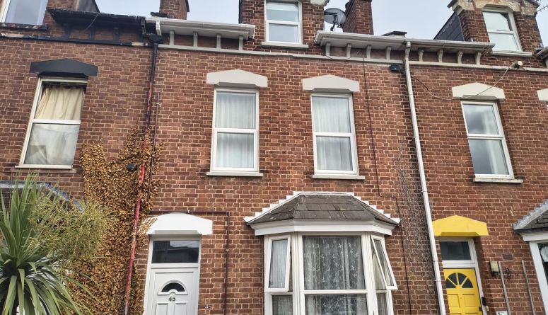 Flat Church Road in Exeter