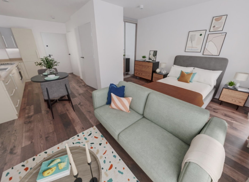 Flat Barking Wharf Square in Greater London