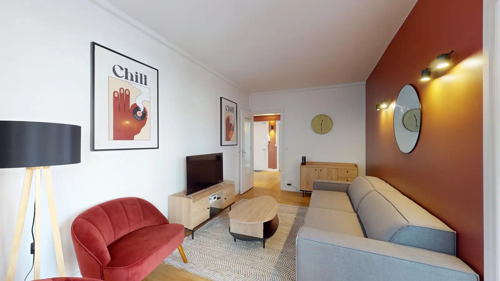 Appartement Rue d'Oradour-sur-Glane à Paris