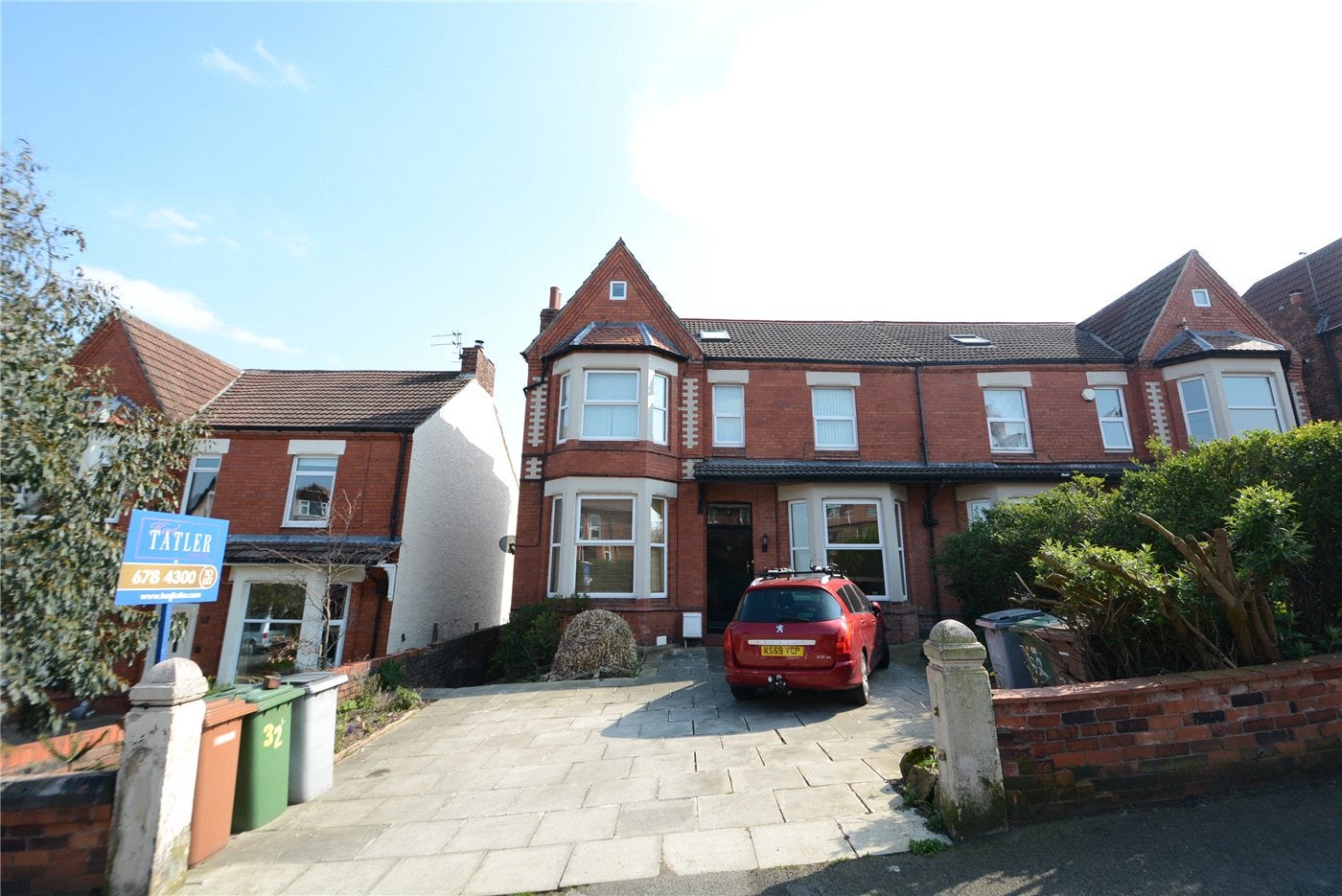 Flat Holland Road in Wallasey