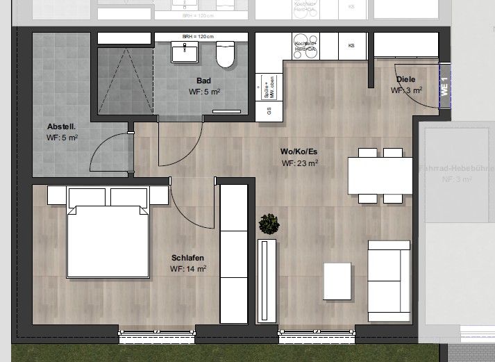 Wohnung Altheimweg in Darmstadt