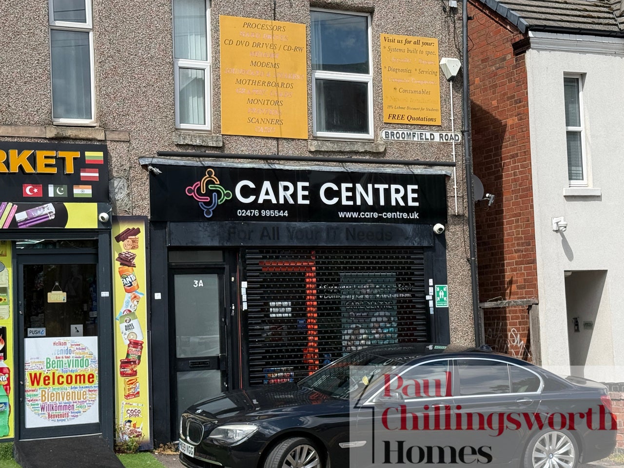 Flat Broomfield Road in Coventry