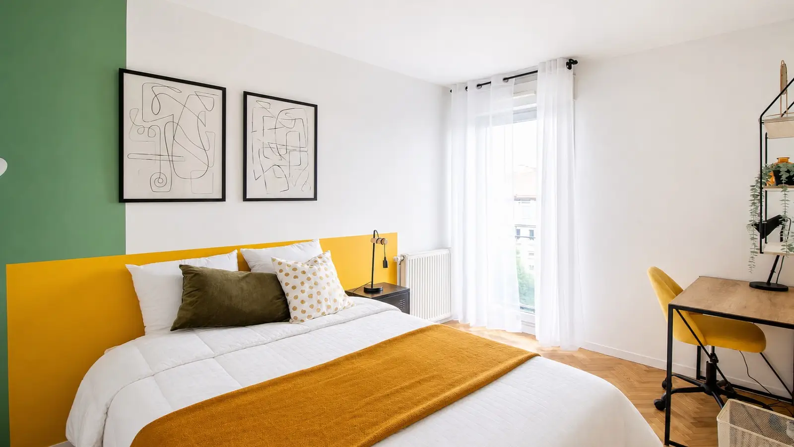 Room Avenue du Président Wilson in Saint-Denis