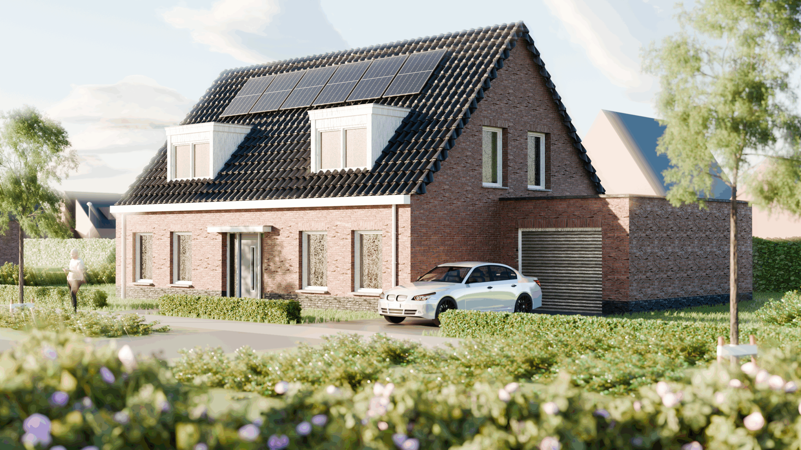 Huis Meiduinweg 34 A in Ossendrecht