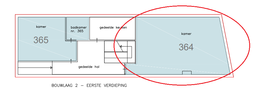 Kamer te huur: Bronckhorststraat, Noordwijk