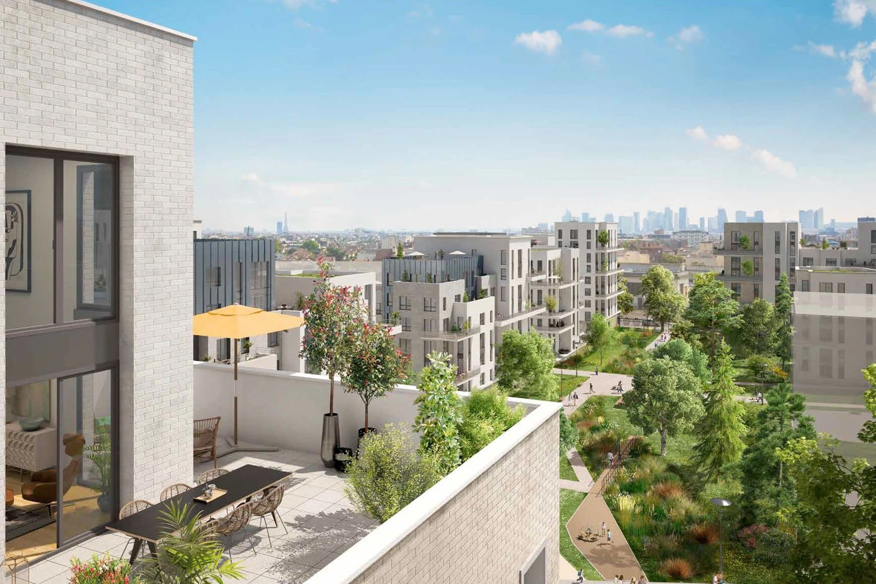 Flat Boulevard de Finlande in Colombes