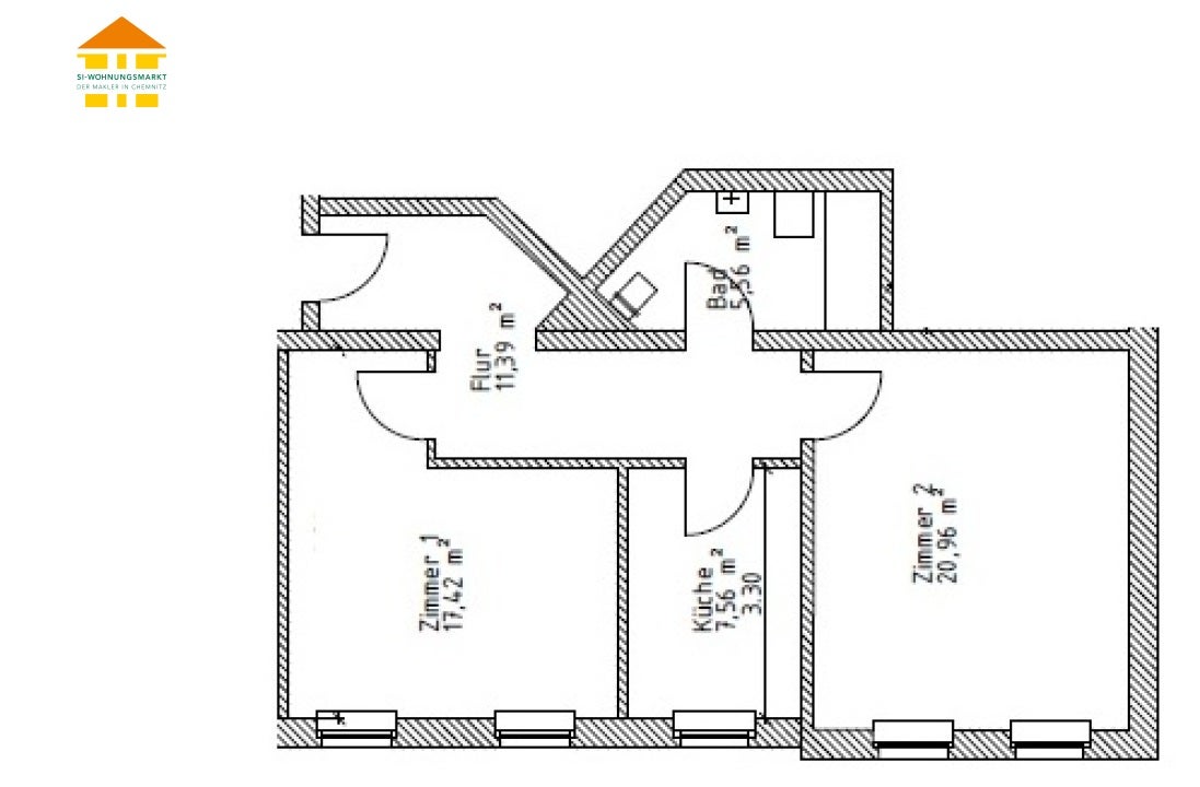 Wohnung Frankenberger Straße in Chemnitz