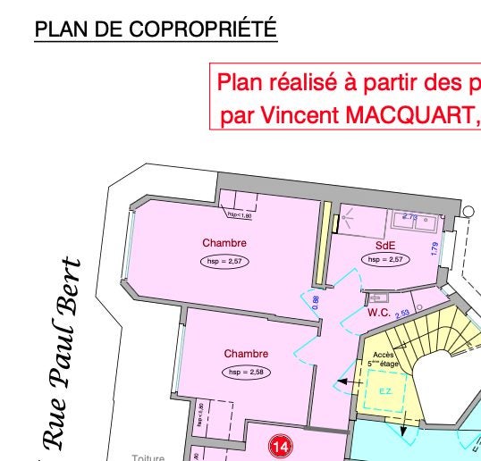 Appartement Rue Arago à Châtillon