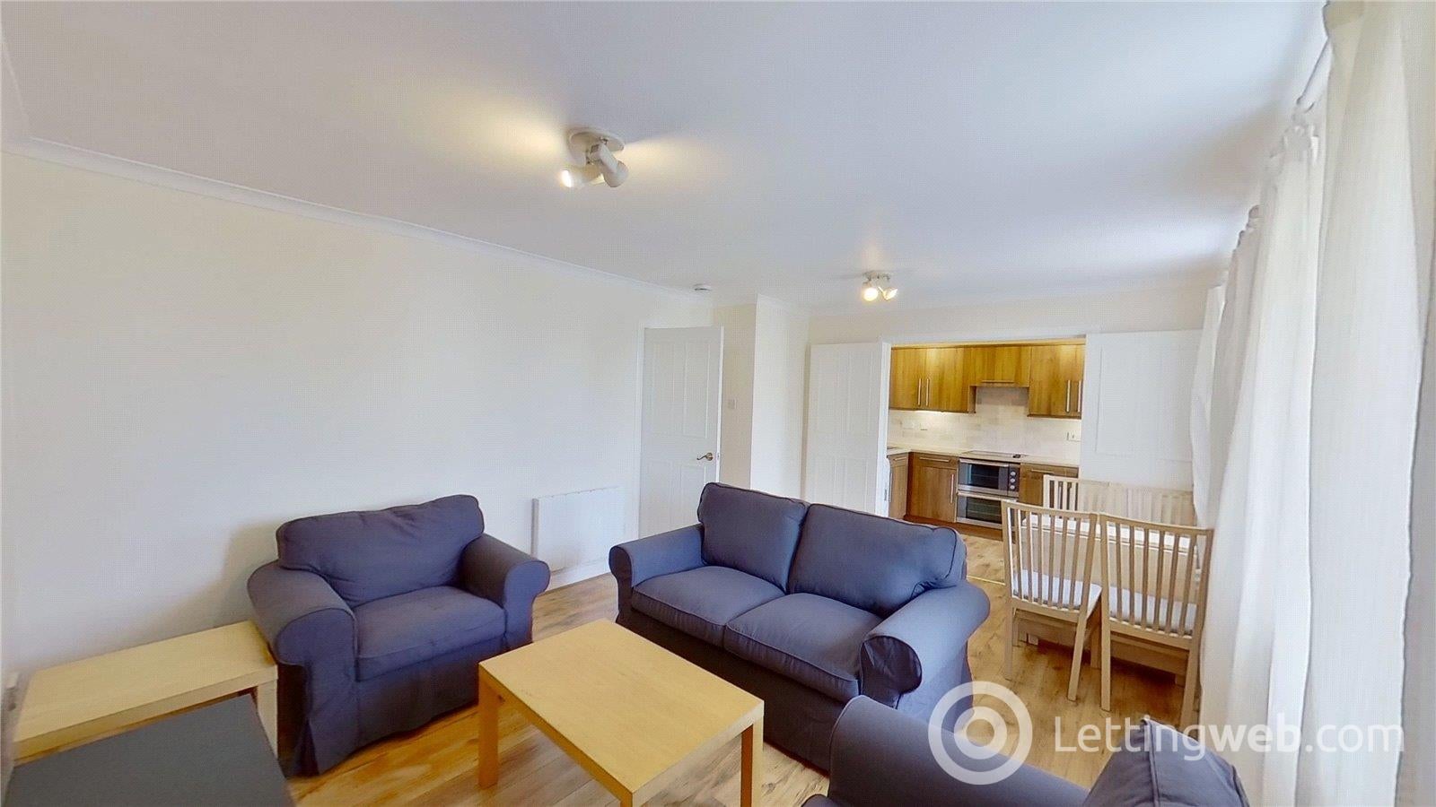 Flat Caledonian Crescent in City of Edinburgh