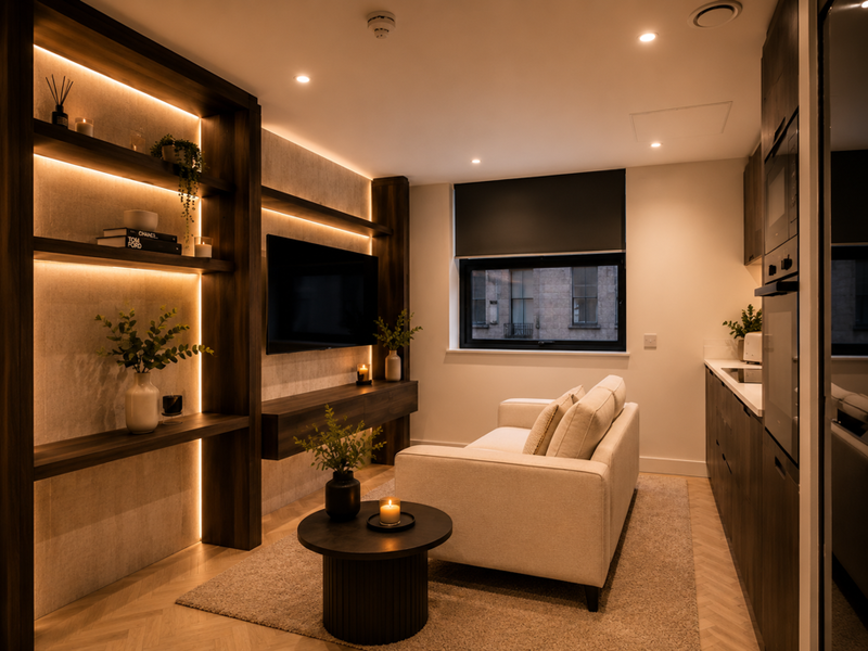 Flat East Parade in Leeds