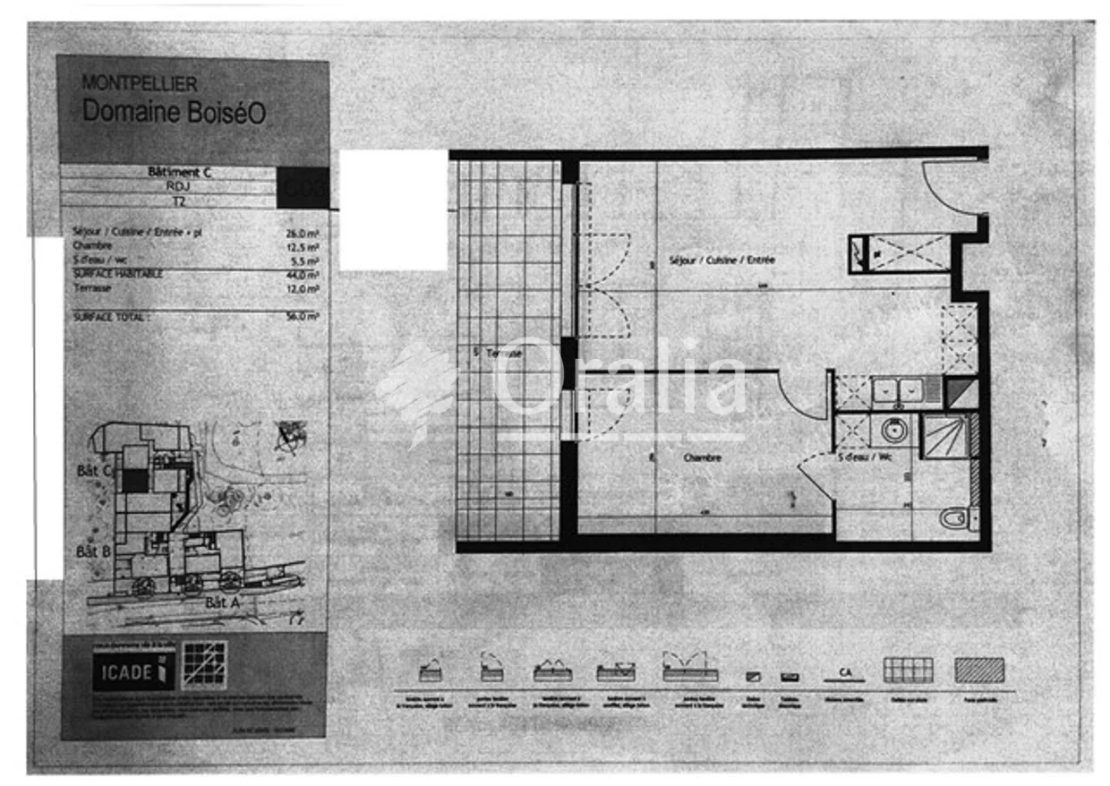 Appartement Rue de la Croix de Figuerolles à Montpellier