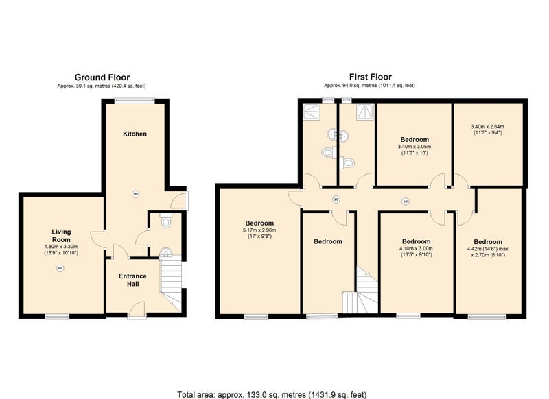 Flat Rectory Place in Charnwood