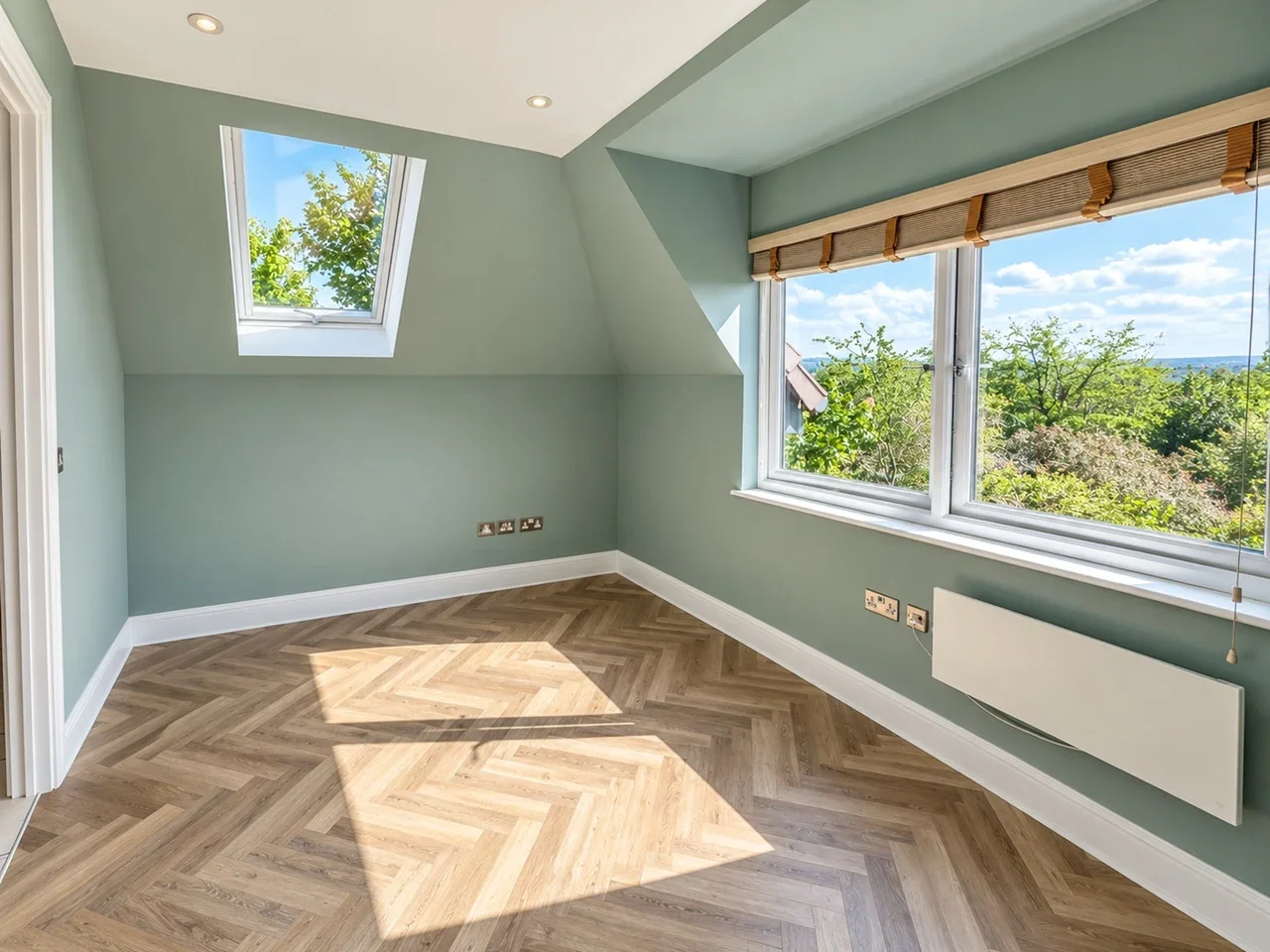 Flat Cleeve Road in Mole Valley