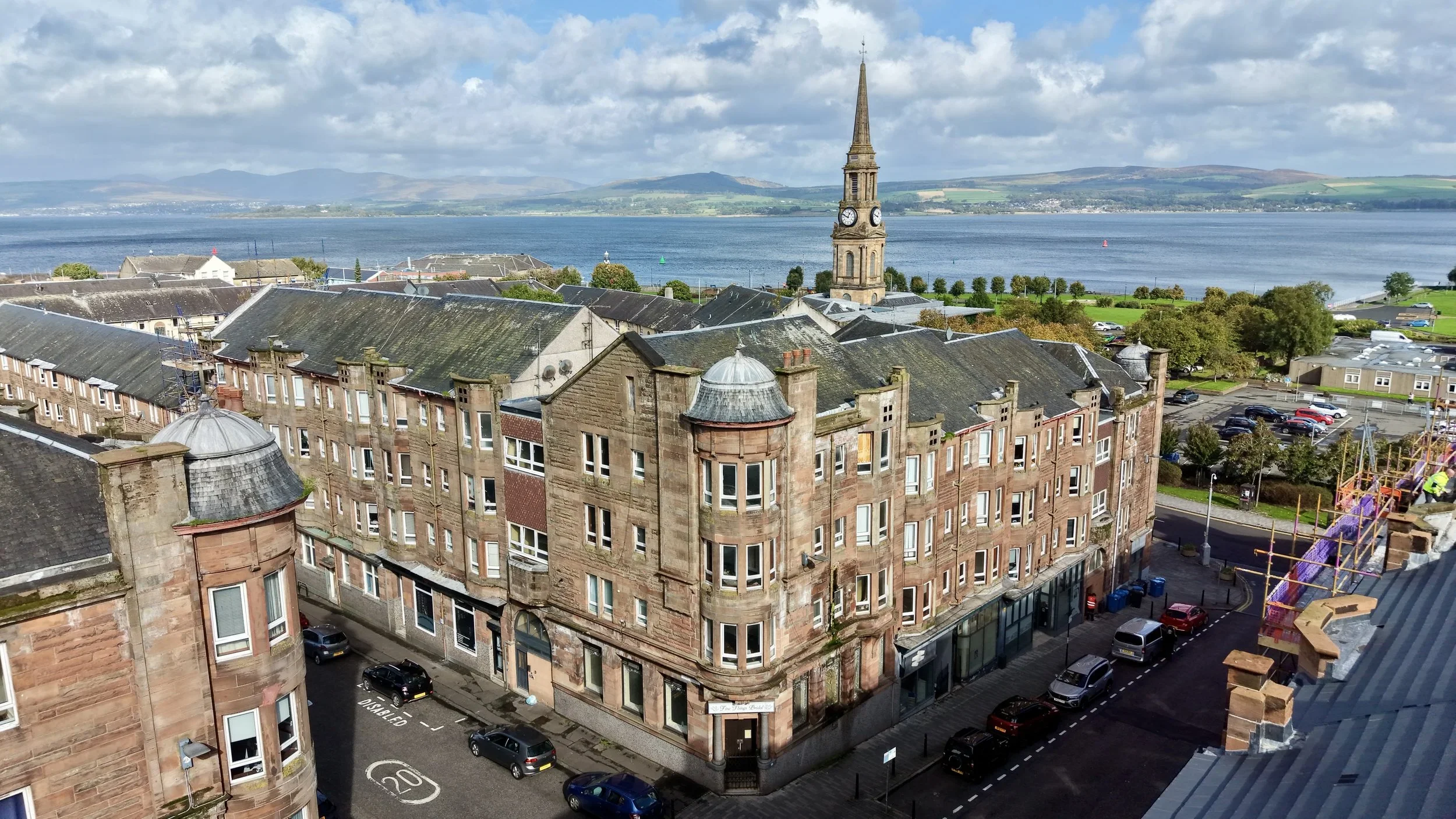 Flat King Street in Port Glasgow