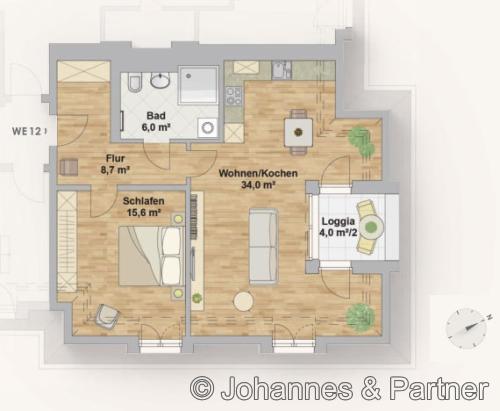 Wohnung Naumannstraße in Dresden